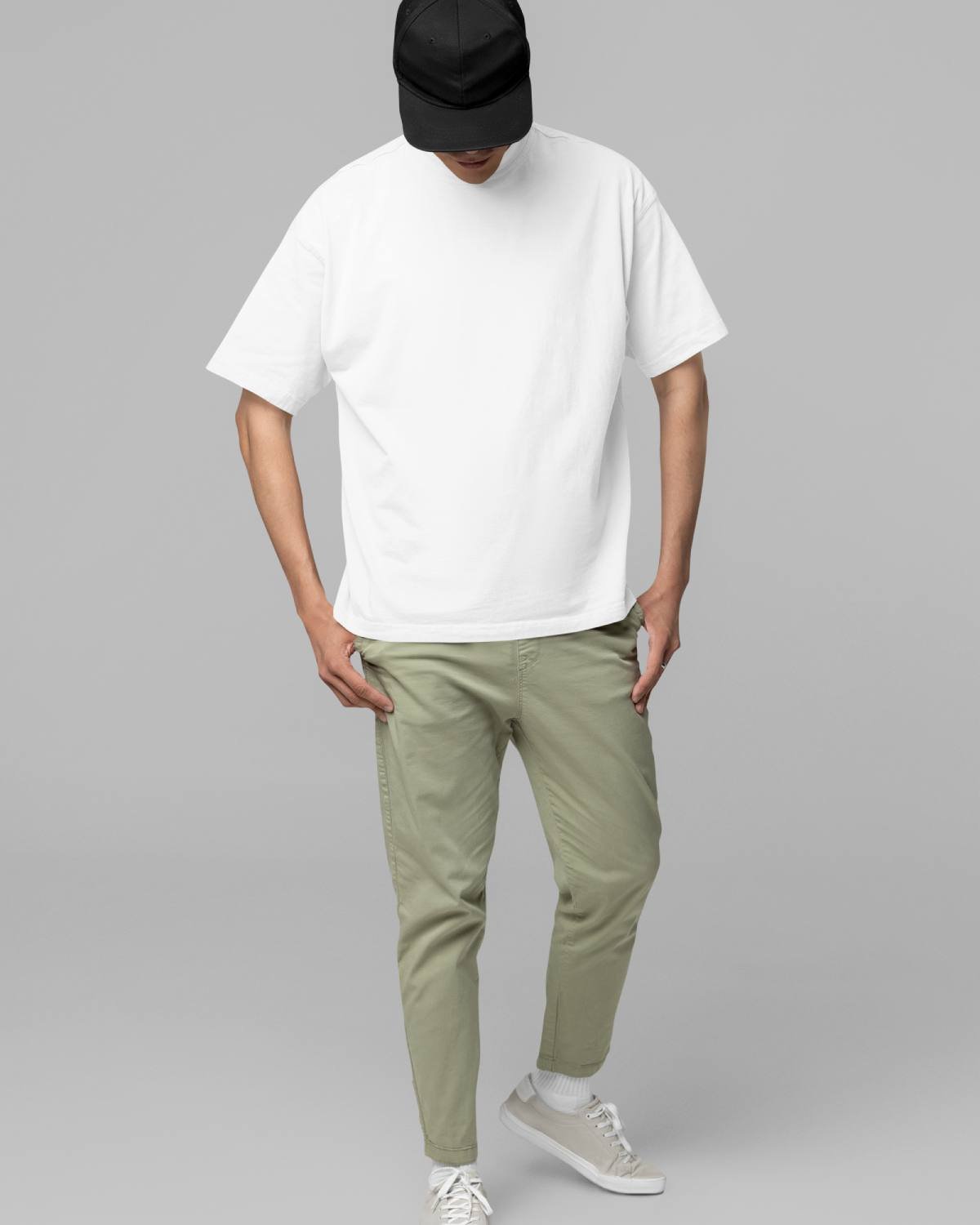 Men’s Oversized Lightweight Premium Cotton T-Shirt - Image 4