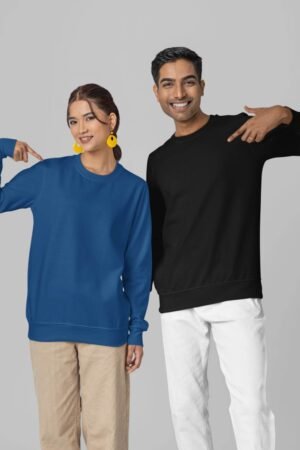 Unisex Premium Cotton Brushed Loopknit Sweatshirt