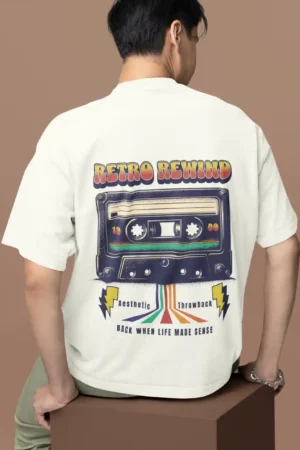 Men’s Retro rewind OS Heavyweight Tee