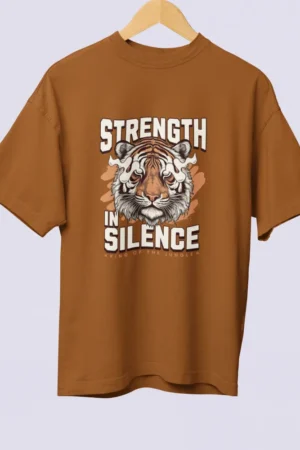 Women’s Strength in Silence OS Heavyweight Tee
