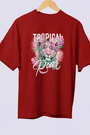 Women’s Tropical Roar OS Heavy Gauge Tee