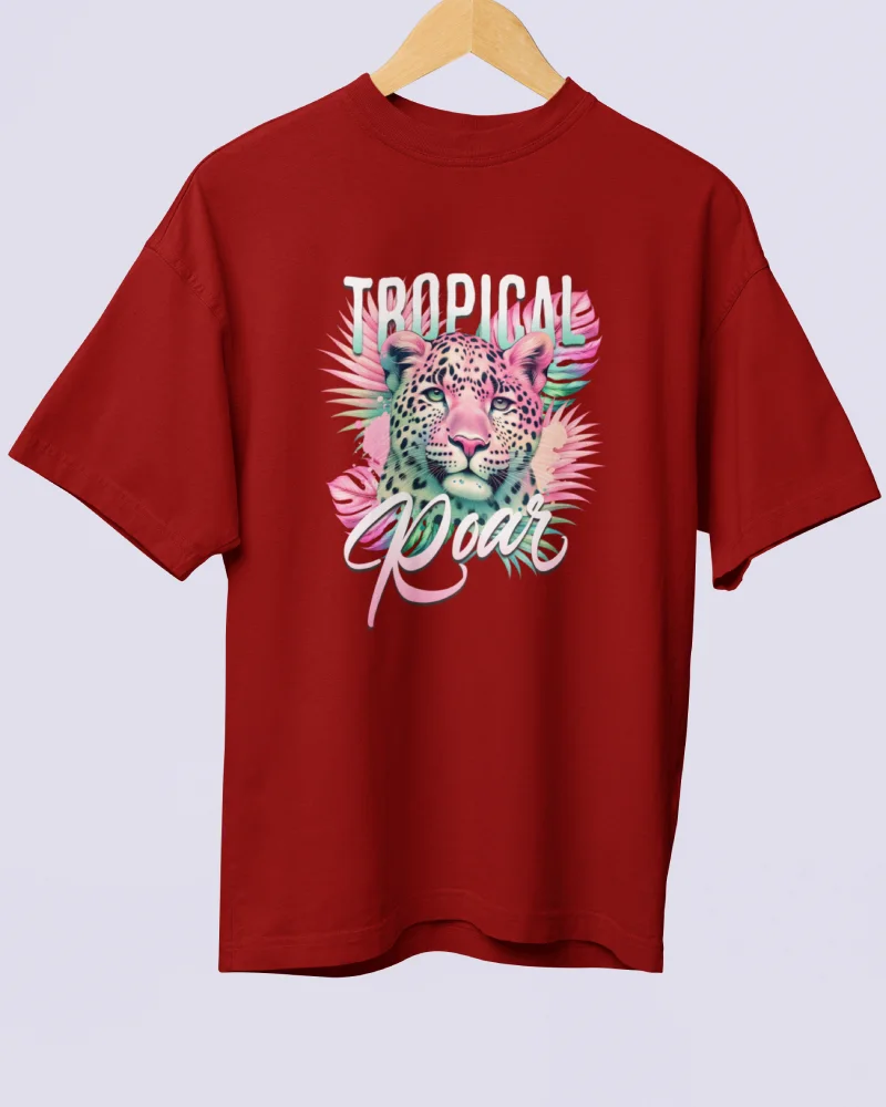Women’s Tropical Roar OS Heavy Gauge Tee